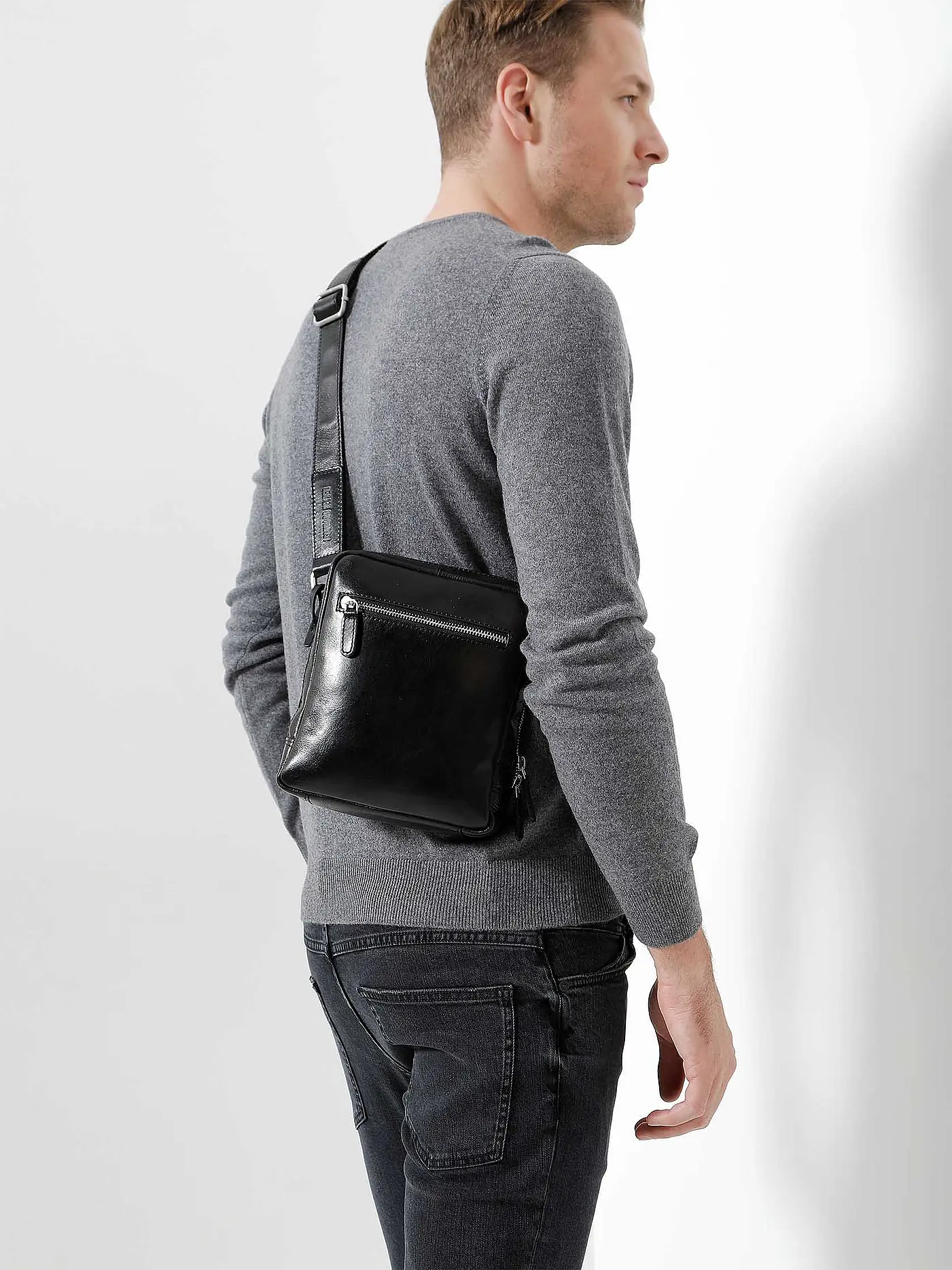 LEONHARD HEYDEN | Ledertasche - Umhängetasche " Cambridge " S | 